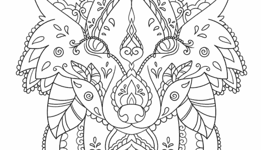 Colouring in pages